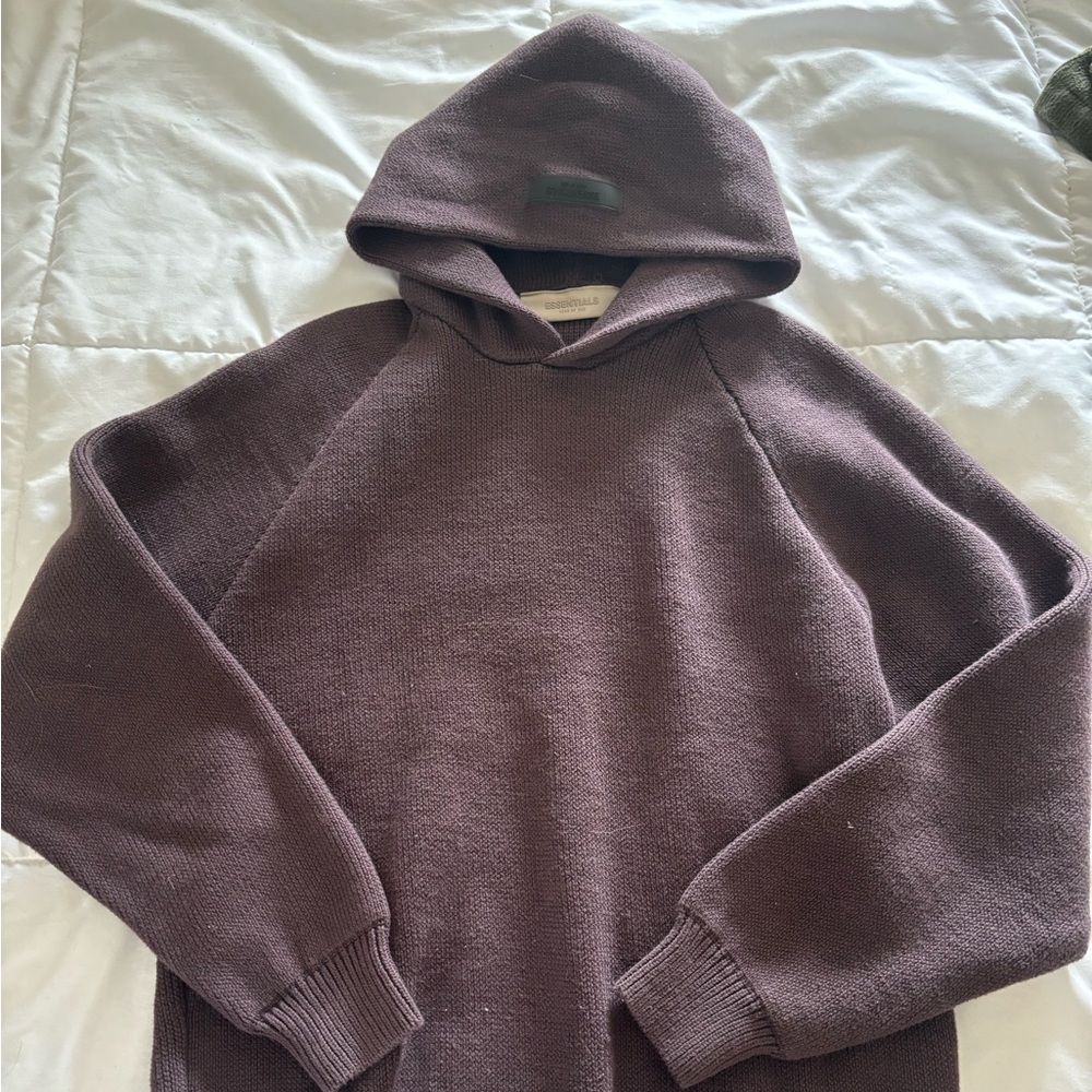 Essentials Knit Hoodie